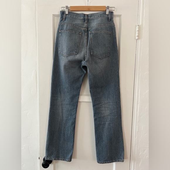 NWT Caron Callahan Joni Jean Washed 70s Denim 24 FW23 high rise button fly - Picture 12 of 15